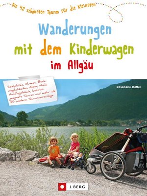 cover image of Wandern mit Kinderwagen im Allgäu